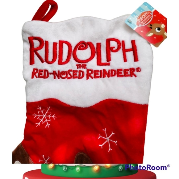 🆕️New Rudolph the Red-Nosed Reindeer DanDee Christmas 🎄 Stocking - Picture 4 of 11